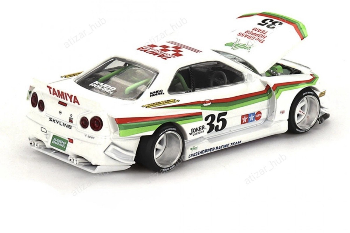 Kaido House x Mini GT 1:64 Nissan Skyline GTR R34