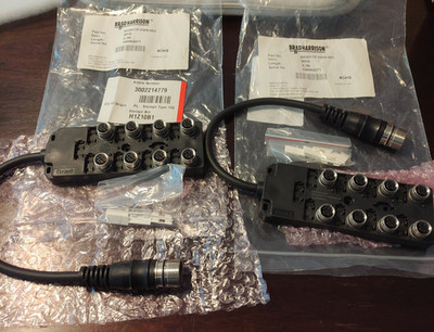 Brad / Molex BKB817P-FBW-003 Sensor Anschlussdose 8x M12 5P auf M23 12P - 300mm