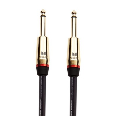 Monster Prolink Rock Instrument Cable. 6 ft Straight to Straight Monster Guit...