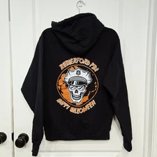Brand New Rutherford P.B.A. Halloween Hoodie – Adult Small