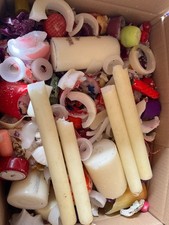 18,5 kg  Kerzenreste, Wachsreste, Schmelzwachs, Bastellwachs, Altarkerzen