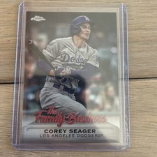 2019 Topps Chrome Update Series Target the Family Business Corey Seager #FBC-17