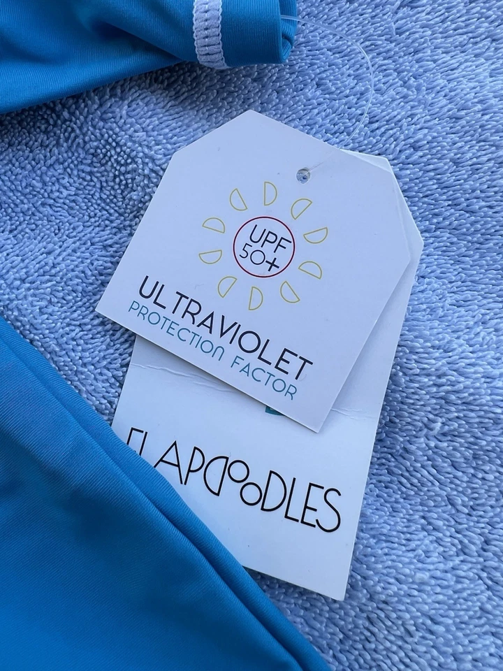 Nuevo con etiquetas Conjunto de calzoncillos de protección contra erupciones de traje de baño Just Chill FPS 50 para niños Geckos 7 Foto 3 de 4