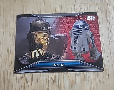 2021 Topps Star Wars Bounty Hunters R2-D2 Level 2 Red /50 #B2-60 SP