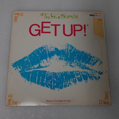 Technotronic Get Up LP Vinyl Album Record Electronic