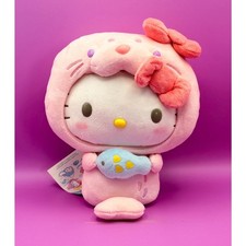 Hello Kitty Ice Friends Pink Seal Plush