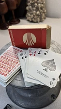 Vintage Continental Airlines Playing Cards – The U.S. Playing Card Co. –...