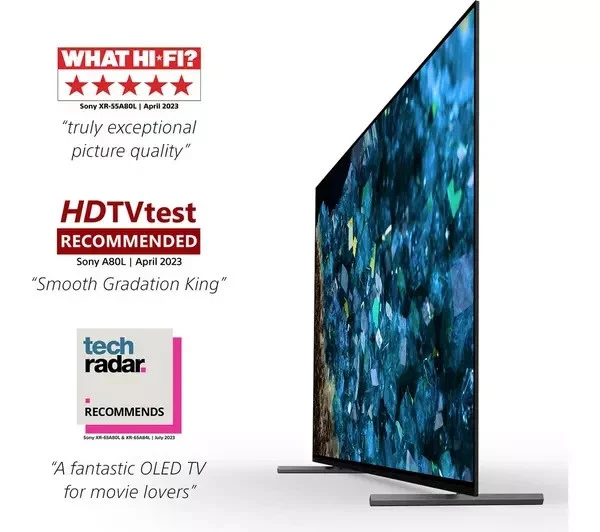 NEW SONY BRAVIA 55" OLED 4K HDR Smart TV - XR55A80LU - Image 4 of 4