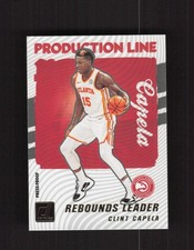 2021-22 Donruss #3 Clint Capela Production Line Press Proof