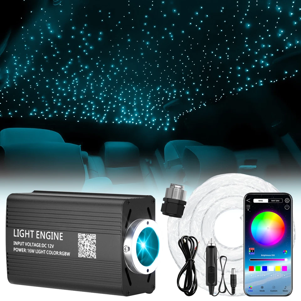 Twinkle Meteor Starlight Dachhimmelbeleuchtung Auto LED Sternenhimmel Glasfaser - Bild 4 von 4