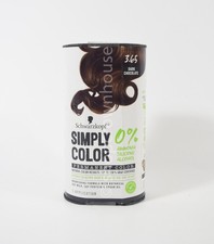Schwarzkopf Simply Color Ammonia Free Permanent Hair Color 3.65 DARK CHOCOLATE