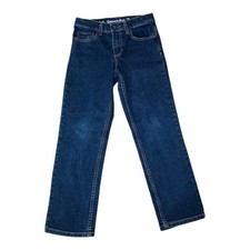 Boys Urban Pipeline Ultimate Jean Straight Leg Dark Wash Denim - Size 8