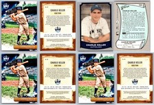 Charlie Keller 4 Card Collectors Lot - New York Yankees