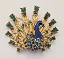 Vintage Marcel Boucher Peacock Brooch