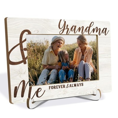 Grandma and Me Picture Frame 4x6, Grandma Grandmother Photo Frame from Grandc...