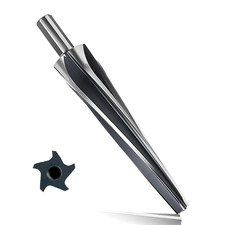 7 Degree Ball Joint Tapered Reamer 1-1/2  per Foot Taper  M2 6542 High-Speed Too