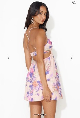 Hello Molly Impress Me Mini Dress XS 2 Floral Purple Cut Out Strappy Party Event | eBay Hello Molly Impress Me Mini Dress XS 2 Floral Purple Cut Out Strappy Party Event | eBay