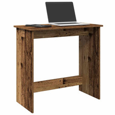 Desk Old Wood 80x40x75cm Engineered Wood Compact Writing Table for Home Office
