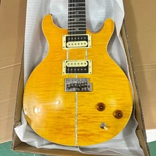 Best-selling PRS Yellow electric guitar premium hardware mahogany body