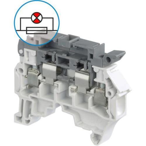 1Pc TE BUCHANAN TERMINAL BLOCKS 1SNK508414R0000 Fuse Terminal Block, Screw