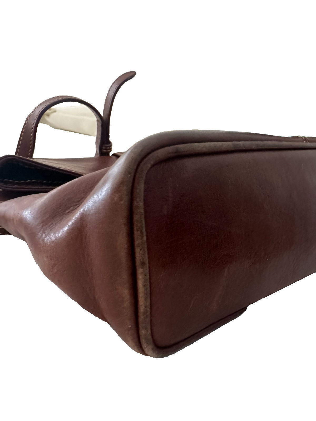 Dooney & Bourke Brown Medium Toggle Crossbody VGUC - image 10