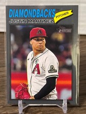2026 Topps Heritage JUSTIN MARTINEZ Arizona Diamondbacks GRAY BORDER #263