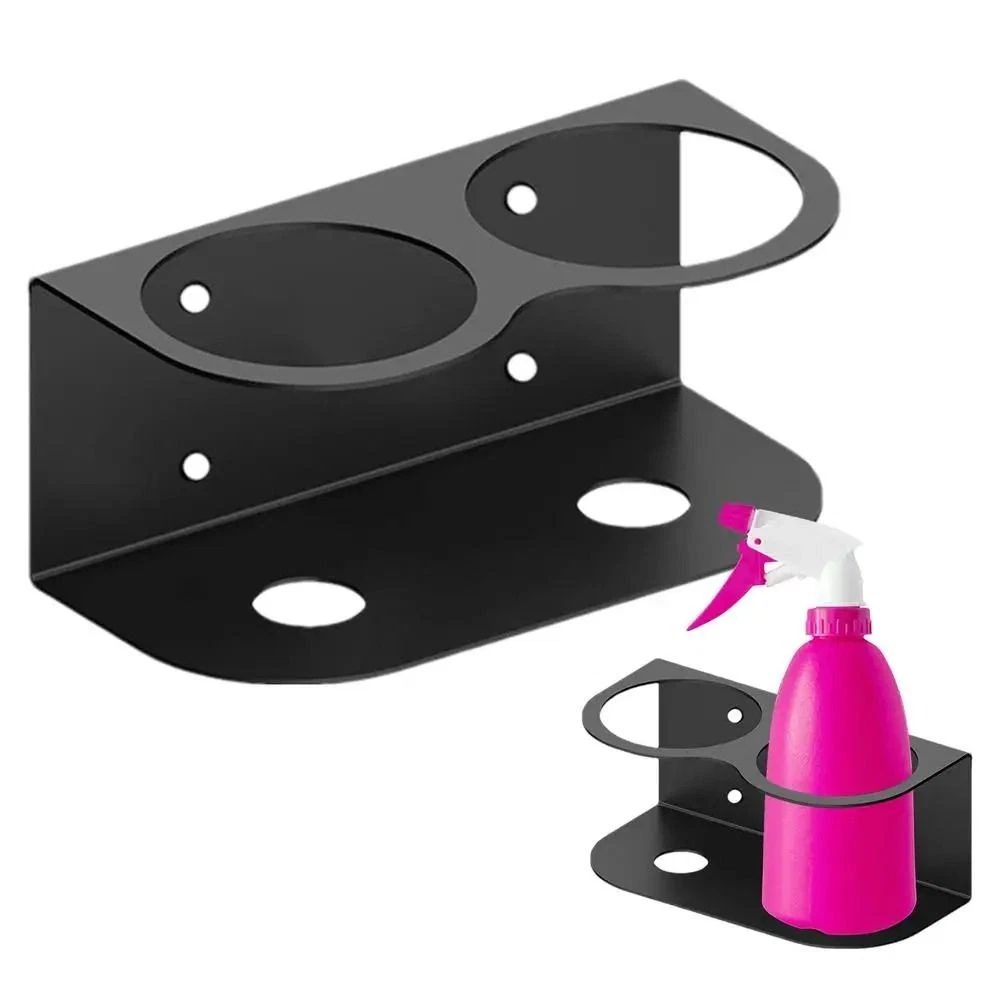Spray Bottle Holder Aerosol Can Storage Rack Wall Mounted Van Garage Organizer