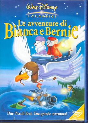 LE AVVENTURE DI BIANCA E BERNIE - I CLASSICI -  DISNEY - DVD FILM