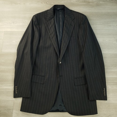 Polo Ralph Lauren Suit Jacket Men's 42XL* (extra long) Slim Fit 2 Btn Italy Vtg - Picture 2 of 19