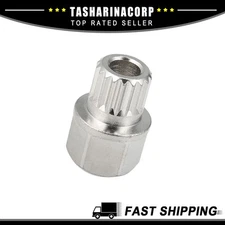 Piece of 1 34/18PT Wheel Lock Lug Nut Anti Theft Screw Removal Key fit for BMW