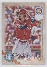 2018 Topps Gypsy Queen Missing Nameplate Billy Hamilton #80 0w8