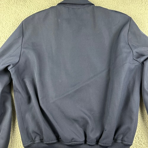 Vintage USAF Military Jacket Mens 44 Long Blue Poly Wool Neptune Garment Co - Picture 12 of 15