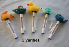 Pool Spa Hot tub Floating Animal Thermometer F/ C Display With 5 Varieties