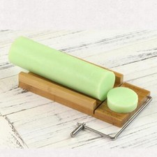 Wood Soap Loaf Cutter , Stainless Steel Wire Cheese,
