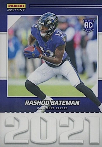 2021 Panini Instant NFL Rashod Bateman #YO13