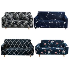 Stretch Couch Sofa Covers Spandex Printed Floral Slipcover Furniture Protector