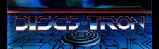 Discs of Tron Arcade Marquee 26" x 8" image