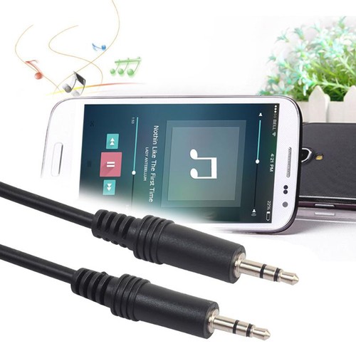 Headphone Aux Cable Audio Lead 3.5mm Jack to Jack Stereo Male for Car PC Phones - Picture 3 of 4