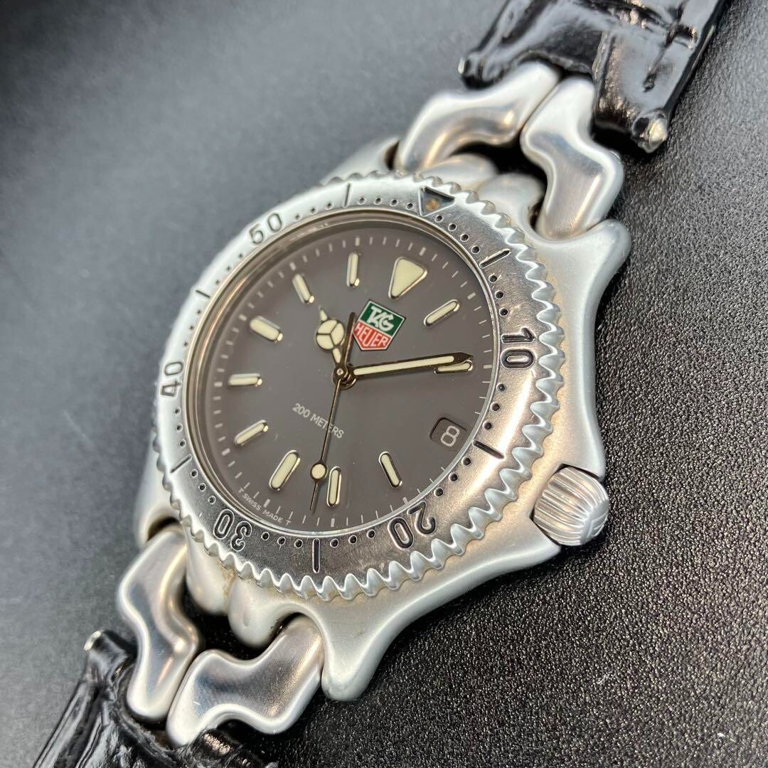 TAG HEUER S99.206K Men's Quartz Watch 40mm Used | eBay