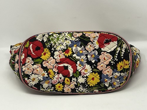 Vera Bradley Retired Poppy Fields Purse Shoulder Bag Women’s Flower Pattern - Picture 5 of 9