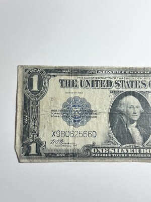 1923 $1 Silver Certificate Large Note #92826 | eBay