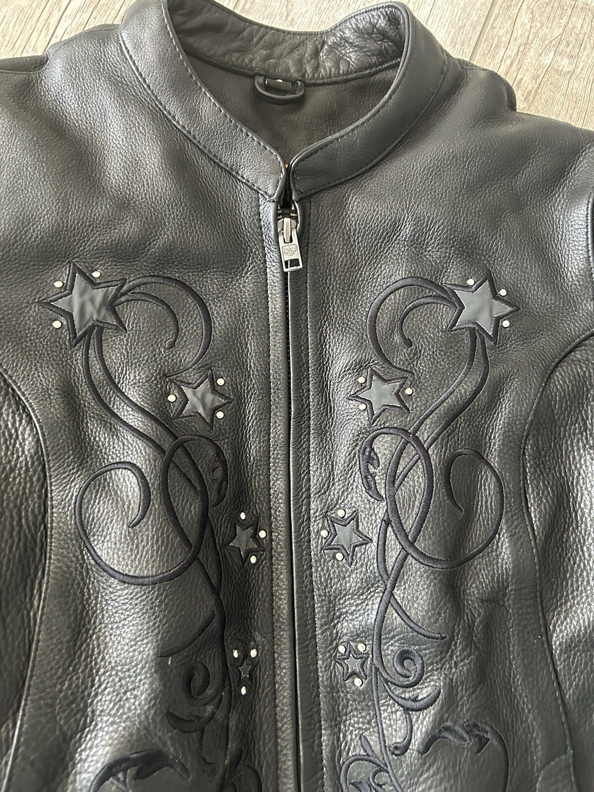 Women’s Learher  Jacket with two inside Concealed… - image 4