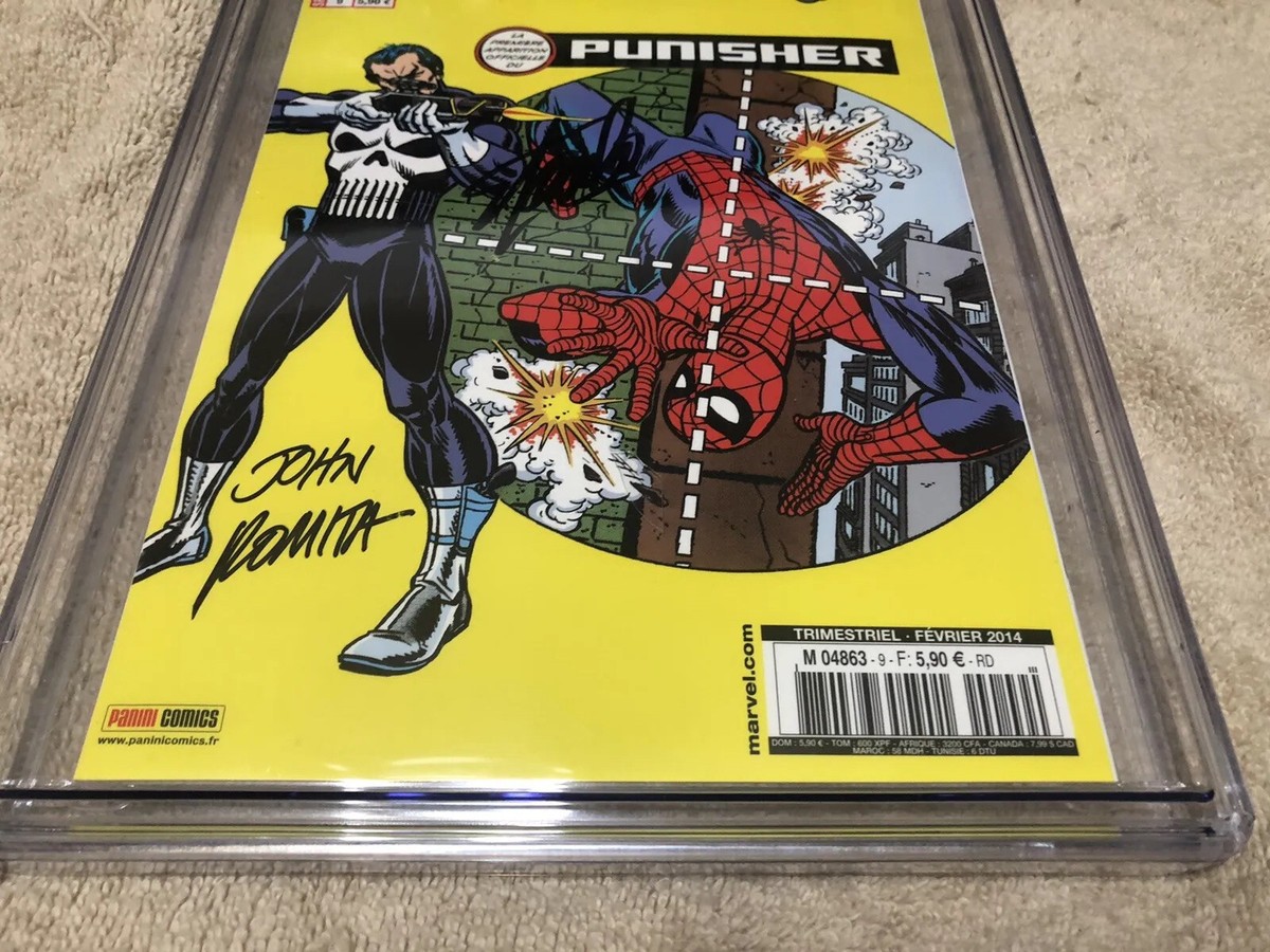 Amazing SPIDER MAN 129 CGC 2XSS 9.8 Stan Lee Romita French Reprint