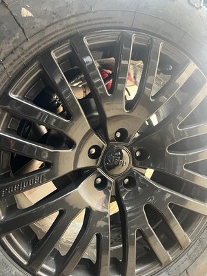 BEST JEEP WRANGLER GLOSS BLACK WHEELS RIMS 20'' rubicon 2023 2024 