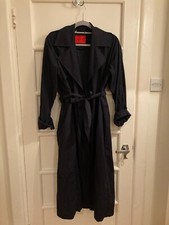 Max&co. Cena Midnight Blue Trench Coat - Stylish And Timeless, Uk 12