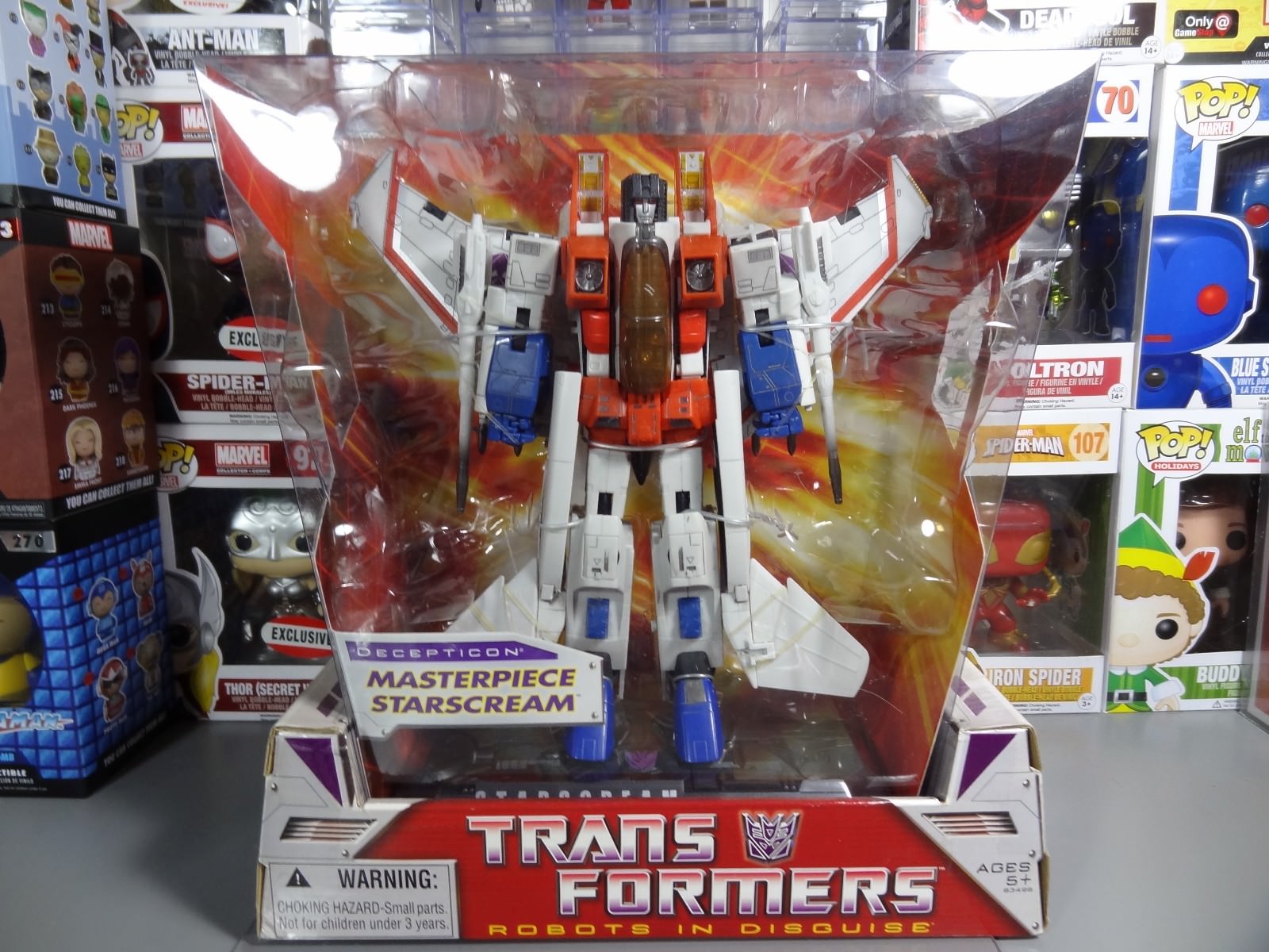 Transformers obra maestra Decepticon Starscream Transformers obra maestra Decepticon Starscream