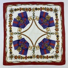 Vintage Celine Handkerchief Neckerchief Bandana Pocket Square