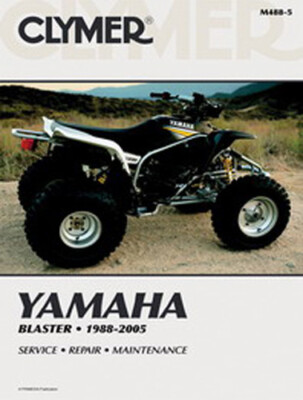 1988-2005 Yamaha Blaster YFS200 ATV Clymer Repair Service Workshop Manual M4885