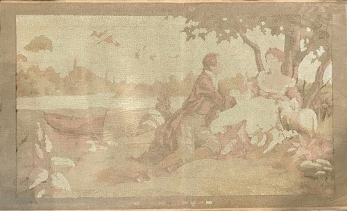 MASSIVE Diamant Tapestry Canvas Pastoral Couple Scenery Design# A2040 - Picture 9 of 12