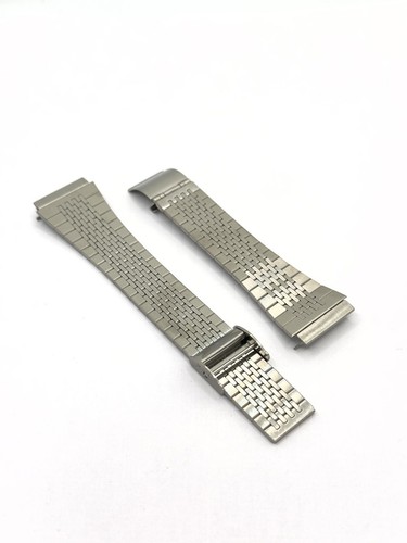 Seiko NOS Vintage LA12A 21mm Stainless Steel Watch H357-513A Bracelet - Picture 3 of 6